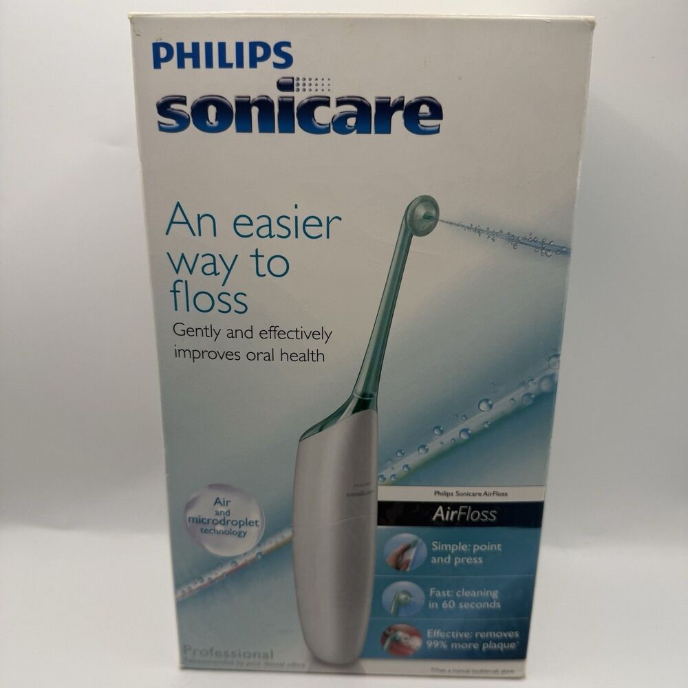 Philips Sonicare AirFloss HX8111/02 Interdental Teeth Flosser Air & Microdroplet